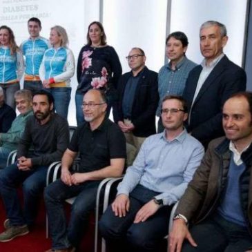 Presentación en el Club de Prensa Asturiana del Mini-reto Babia 2018 ‘Pedalea por la diabetes’